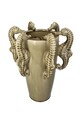 Декоративная ваза home & lifestyle бежевый KAL.5900