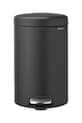 Brabantia kosz na śmieci New Icon 12 L czarny 113802