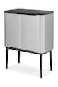 Bucătărie și bar Brabantia cos de gunoi Bo Touch 11 + 23 l 316227 gri