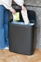 Koš za smeće Brabantia Bo Touch Hi 2 x 30 L 233609 crna