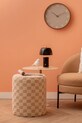Living și dormitor Leitmotiv scaun de puf Checker LM2090BR multicolor