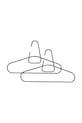Komplet obešalnikov za oblačila Zone Denmark A-hanger 2-pack pisana 12445