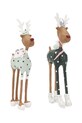 Lifestyle Medusa-Copenhagen glob de crăciun Mr & Mrs Rudolf 2024 2-pack 34326 multicolor