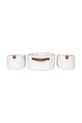 House Nordic set de coșuri de depozitare Jarana 3-pack 4401532 alb AA00