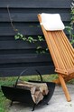 Подставка для деревесины House Nordic Tires чёрный 4201060