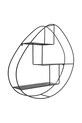 House Nordic raft suspendat Wrexham 4294001 negru AA00