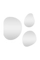 Nástěnné zrcadlo House Nordic Palermo 3-pack průhledná 4001570