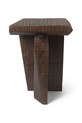 Salon i sypialnia ferm LIVING stolik Silva 1104270195 brązowy