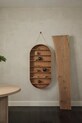 Living și dormitor ferm LIVING raft de perete Oval Dorm 1104270278 maro