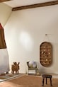 ferm LIVING raft de perete Oval Dorm 1104270278 maro