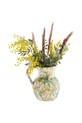 Декоративна ваза Madam Stoltz Terracotta HY230495.M барвистий AA00