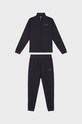 EA7 Emporio Armani trening de bumbac pentru copii bumbac bleumarin 8NBV51.BJ05Z