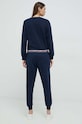 Бавовняний костюм лаунж Fila темно-синій FPW4095