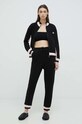 Fila dres lounge bawełniany wzorzyste czarny FPW4097
