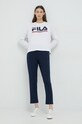 Домашен спортен комплект от памук Fila памук бял FPW4105