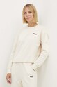 Fila dres bawełniany FPS4159 beżowy AA00