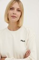 Fila dres bawełniany FPS4159 beżowy
