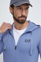 EA7 Emporio Armani dres bawełniany niebieski 8NPV80.PJ05Z