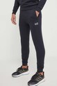 Bavlněná tepláková souprava EA7 Emporio Armani námořnická modř 8NPV81.PJ05Z
