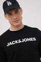 Jack & Jones trening din bumbac 12182478.Black