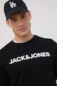 Jack & Jones trening din bumbac 12182478.Black