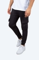 Спортивні штани Alpha Industries Terry Jogger трикотаж чорний 116204.03