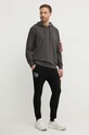 Alpha Industries spodnie dresowe NASA Cargo Sweat Jogger 118369.03 czarny AA00