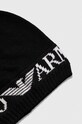 Emporio Armani sapka és sál gyapjú keverékből 628055.CC983.NOS fekete