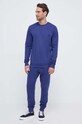 Хлопковый спортивный костюм Fila хлопок голубой FPW1141