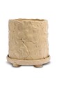 Byon doniczka z podstawką x Emma Widell, Muddy 23,5 cm L beżowy 5295303413