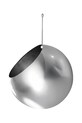 AYTM doniczka wisząca Globe 17 x 28 cm szary 509510004011