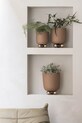 Γλάστρα Present Time Estilo S/18,5 x 23 cm καφέ PT4370BR