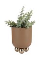 Γλάστρα Present Time Estilo S/18,5 x 23 cm PT4370BR καφέ AA00