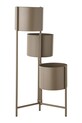 Salon i sypialnia House Nordic kwietnik 22,5 x 23 x 75,5 cm 4451305 brązowy
