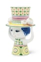 Декоративна ваза Bjørn Wiinblad Lady with Hat 54051 барвистий AA00