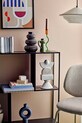 Декоративный подсвечник Bloomingville Ada зелёный 82061453