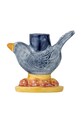Декоративний свічник Bloomingville Ainsa блакитний 82061432