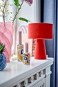 Декоративен свещник Bloomingville Horus 82062443 оранжев
