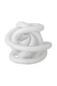 Bloomingville figurina decorativa Knot alb 82061267