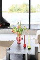 Nappali és hálószoba &k amsterdam dekor váza rhombic red 3549.03 többszínű