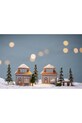 Keramická aromalampa ve tvaru domku Paddywax East Side House IN0027EU vícebarevná