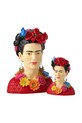 J-Line dekoratív figura Frida Kahlo többszínű 40546.