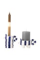Bloomingville świecznik dekoracyjny Caty 2-pack 82062663 multicolor AA00