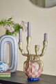 Bloomingville dekoratív gyertyatartó Medusa 82062676 többszínű