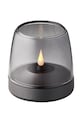 Salon i sypialnia Kooduu latarenka led Glow 10 Smoked Grey GL10SG czarny