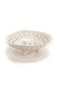 Okrasna skleda home & lifestyle bela 157325