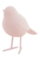 Декоративная фигурка Present Time Statue Knitted Bird Small розовый PT4225PI