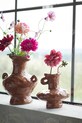 Madam Stoltz vaza decorativa FPK24034.BR rosu AA00