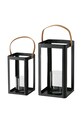 Boltze zestaw latarenek Lykta 2-pack czarny 2058455