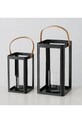 Boltze zestaw latarenek Lykta 2-pack 2058455 czarny AA00